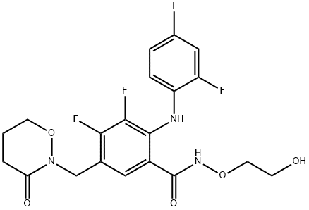 RO4987655(CH4987655), 874101-00-5, 結(jié)構(gòu)式