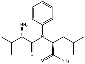 L-VALINYL-L-LEUCINYL ANILIDE Struktur