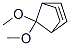 7,7-Dimethoxybicyclo(2,2,1)heptene Structure