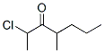 3-Heptanone,  2-chloro-4-methyl- Struktur