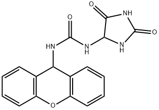 xanthylallantoin Struktur
