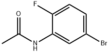 N-ACETYL 5-BROMO-2-FLUOROANILINE, 88288-12-4, 結(jié)構(gòu)式
