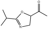 Ethanone, 1-[4,5-dihydro-2-(1-methylethyl)-5-oxazolyl]- (9CI) Struktur