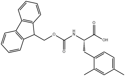 FMOC-DL-2,4-DIMETHYLPHENYLALANINE Struktur