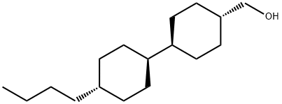 trans-4-(trans-4'-butylcyclohexyl)cyclohexylMethanol Struktur