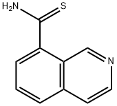 ISOQUINOLINE-8-CARBOTHIOIC ACID AMIDE Struktur
