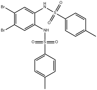 N-(4,5-二溴-2-([(4-甲基苯基)磺?；鵠氨基)苯基)-4-甲基苯磺酰胺