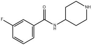 3-FLUORO-N-PIPERIDIN-4-YL-BENZAMIDE|3-氟-N-(哌啶-4-基)苯甲酰胺
