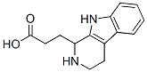 2,3,4,9-tetrahydro-1H-pyrido[3,4-b]indole-1-propionic acid Struktur