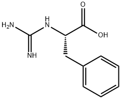 2-Guanidino-3-phenylpropanoic acid Struktur