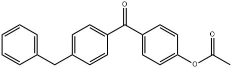 4-ACETOXY-4'-PHENOXYBENZOPHENONE Struktur
