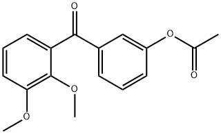 3-ACETOXY-2',3'-DIMETHOXYBENZOPHENONE price.