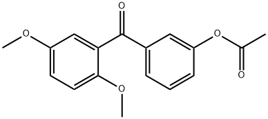 3-ACETOXY-2',5'-DIMETHOXYBENZOPHENONE price.