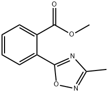 METHYL 2-(3-METHYL-1,2,4-OXADIAZOL-5-YL)BENZOATE Struktur