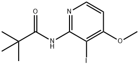 N-(3-IODO-4-METHOXY-PYRIDIN-2-YL)-2,2-DIMETHYL-PROPIONAMIDE|N-(3-碘-4-甲氧基吡啶-2-基)新戊酰胺