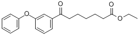ETHYL 7-OXO-7-(3-PHENOXYPHENYL)HEPTANOATE Struktur