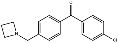 4-AZETIDINOMETHYL-4'-CHLOROBENZOPHENONE price.