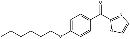 2-(4-HEXYLOXYBENZOYL)OXAZOLE Struktur