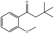 3,3-DIMETHYL-2'-METHOXYBUTYROPHENONE Struktur