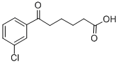 6-(3-CHLOROPHENYL)-6-OXOHEXANOIC ACID Struktur
