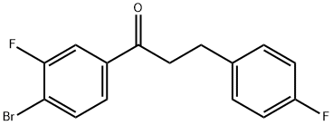 4'-BROMO-3'-FLUORO-3-(4-FLUOROPHENYL)PROPIOPHENONE price.