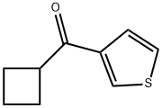 CYCLOBUTYL 3-THIENYL KETONE Struktur