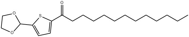 5-(1,3-DIOXOLAN-2-YL)-2-THIENYL DODECYL KETONE price.