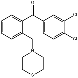3,4-DICHLORO-2'-THIOMORPHOLINOMETHYL BENZOPHENONE price.