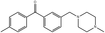 4'-METHYL-3-(4-METHYLPIPERAZINOMETHYL) BENZOPHENONE price.