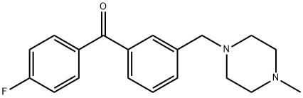 4'-FLUORO-3-(4-METHYLPIPERAZINOMETHYL) BENZOPHENONE price.