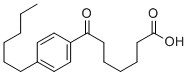 7-(4-HEXYLPHENYL)-7-OXOHEPTANOIC ACID Struktur