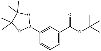 3-TERT-BUTOXYCARBONYLPHENYLBORONIC ACID PINACOL ESTER Struktur