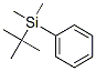 Silane, dimethyl-phenyl-(tert-butyl)- Struktur