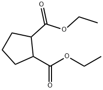 diethyl 1,2-cyclopentanedicarboxylate Structure