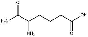 Hexanoic  acid,  5,6-diamino-6-oxo- Struktur