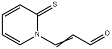 2-Propenal,  3-(2-thioxo-1(2H)-pyridinyl)- Struktur