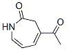 2H-Azepin-2-one, 4-acetyl-1,3-dihydro- (9CI) Struktur