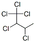 1,1,1,2,3-Pentachlorobutane Struktur
