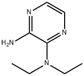 2-AMINO-3-(DIETHYLAMINO)PYRAZINE Struktur