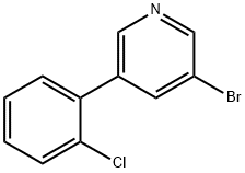 3-BROMO-5-(2-CHLOROPHENYL)-PYRIDINE|3-溴-5-(2-氯苯基)吡啶