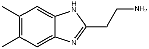 Benzimidazole, 2-(2-aminoethyl)-5,6-dimethyl- (7CI) Struktur