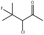2-Pentanone,  3-chloro-4-fluoro-4-methyl- Struktur