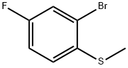 (2-Bromo-4-fluorophenyl)(methyl)sulfane Struktur