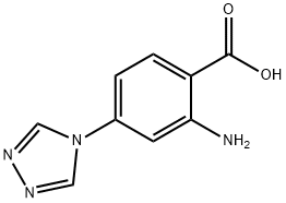 CHEMBRDG-BB 4023570|2-氨基-4-(4H-1,2,4-三唑-4-基)苯甲酸