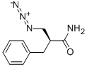 (S)-3-AZIDO-2-BENZYLPROPANAMIDE Struktur