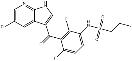 PLX-4720 Struktur