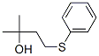 2-Methyl-4-(phenylthio)-2-butanol Structure
