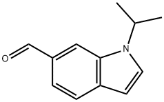 1-ISOPROPYL-1H-INDOLE-6-CARBALDEHYDE Struktur