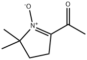 Ketone, 5,5-dimethyl-1-pyrrolin-2-yl methyl, 1-oxide (7CI) Struktur