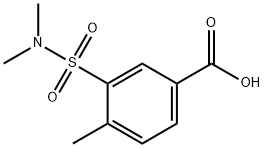 3-(二甲基氨基磺?；?-4-甲基-苯甲酸, 926248-01-3, 結(jié)構(gòu)式